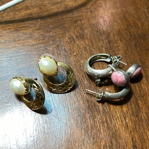 Vintage earrings lot of 2